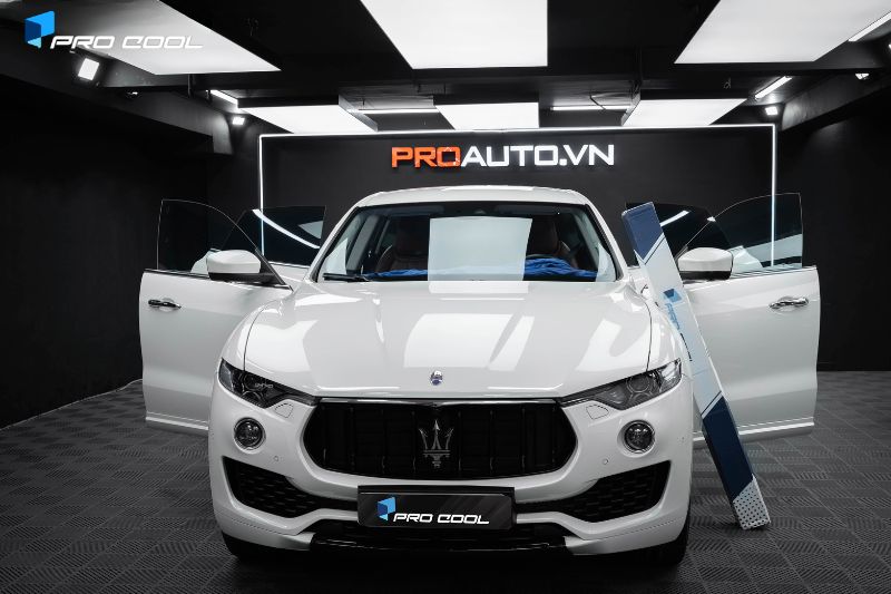 Phim cách nhiệt Pro Cool - Đỉnh cao phản xạ nhiệt, sắc xanh titan 9 Maxerati dán phim cách nhiệt Pro Cool