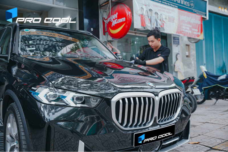 Xế yêu được kiểm tra KCS sau khi hoàn thành quy trình dán phim