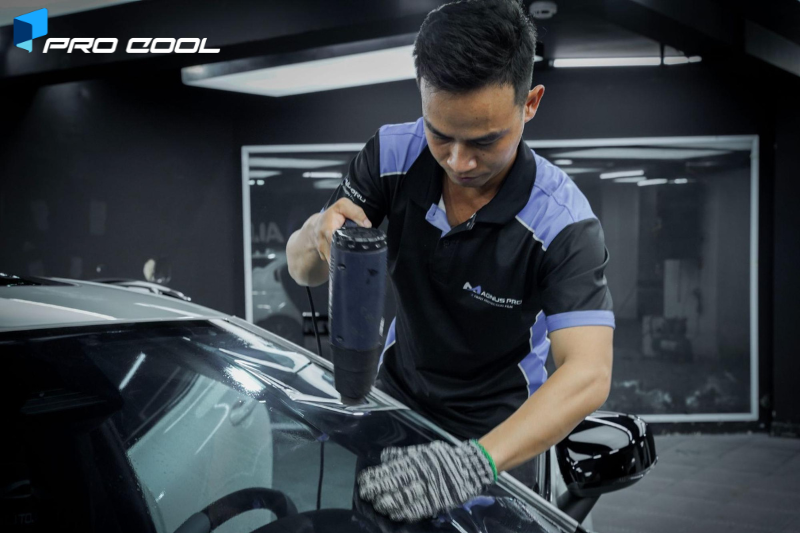 Kinh nghiệm dán phim cách nhiệt Pro Cool tại Đồng Tháp 12 Dán phim cách nhiệt Pro Cool giúp bảo vệ xe khỏi tia UV gây hại