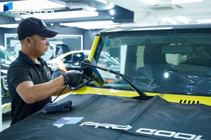 Kinh nghiệm dán phim cách nhiệt Pro Cool tại Đồng Tháp 15 Thi công dán phim cách nhiệt chuyên nghiệp tạo vẻ đẹp sang trọng