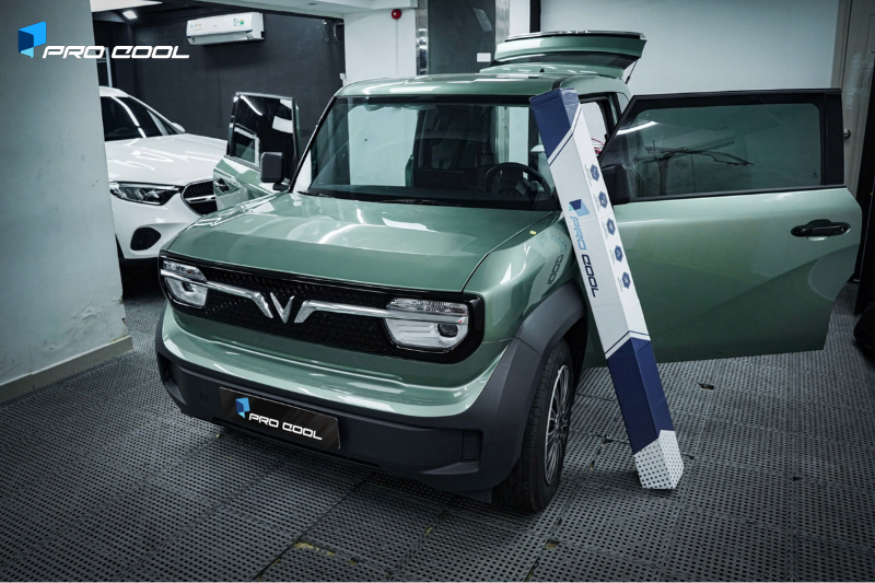 Dán phim cách nhiệt Pro Cool tại Cà Mau cho Vinfast VF3