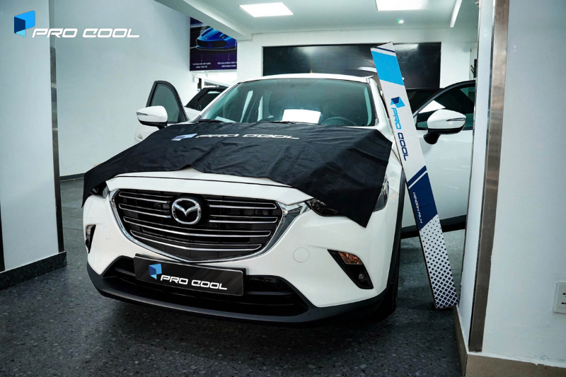 Dán phim cách nhiệt Pro Cool tại Tiền Giang cho Mazda CX3