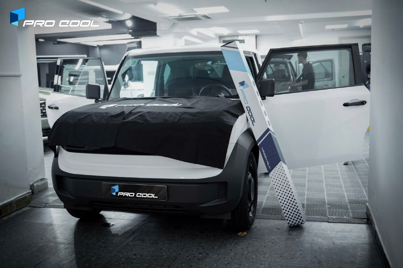 Dán phim cách nhiệt Pro Cool tại Tiền Giang cho Vinfast VF3