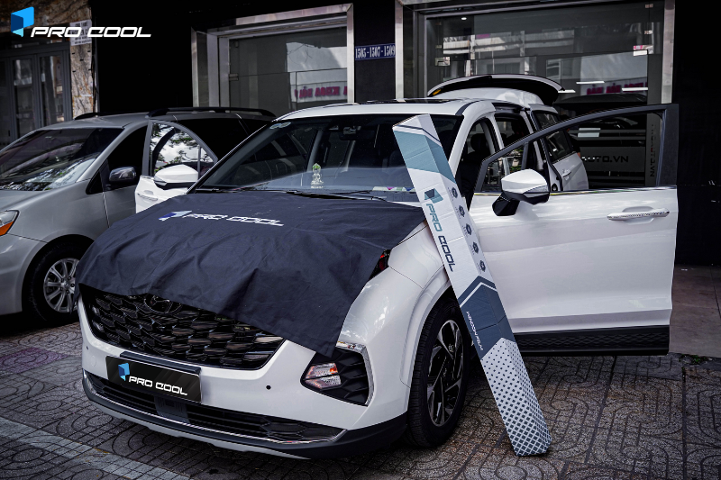 Bảng giá dán phim cách nhiệt Procool tại Long An mới nhất 15 Xe Hyundai Custin dán phim cách nhiệt Pro Cool tại Long An