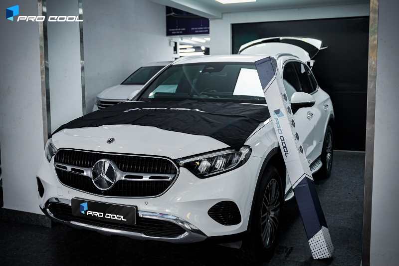 Bảng giá dán phim cách nhiệt Procool tại Long An mới nhất 16 Xe Mercedes-Benz GLC 200 dán phim cách nhiệt Pro Cool tại Long An